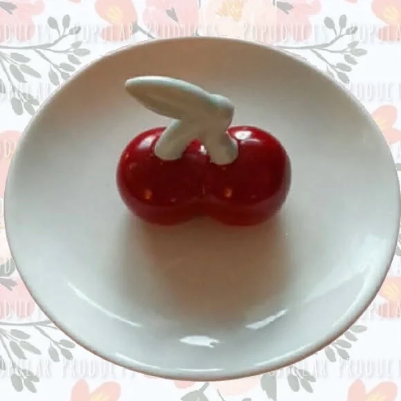 LC Lauren Conrad | Cherry Trinket Tray - Picture 2 of 3